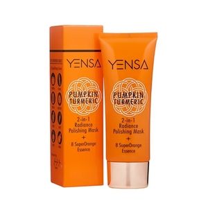 YENSA| PUMPKIN TURMERIC 2-IN-1 RADIANCE POLISHING MASK